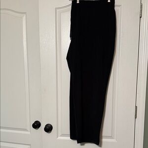 Susan Graver  Black Drawstring Pants Size 3X
